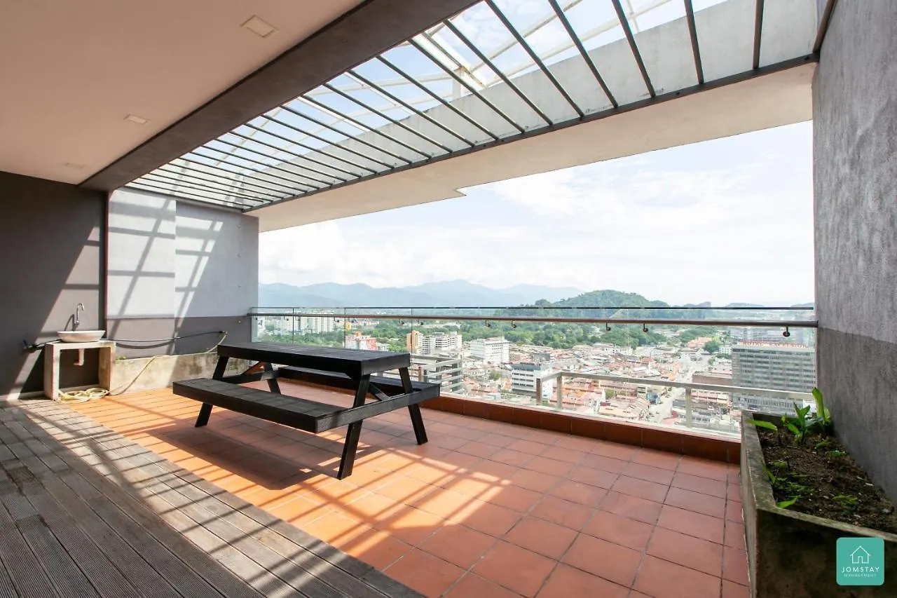 Jomstay Octagon Duplex Penthouse Ipoh Town 0*,